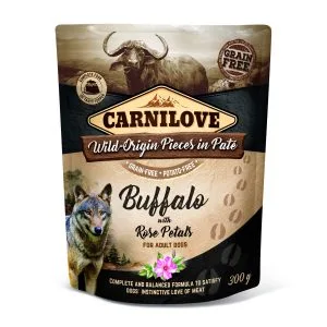 Buffalo with Rose Petals