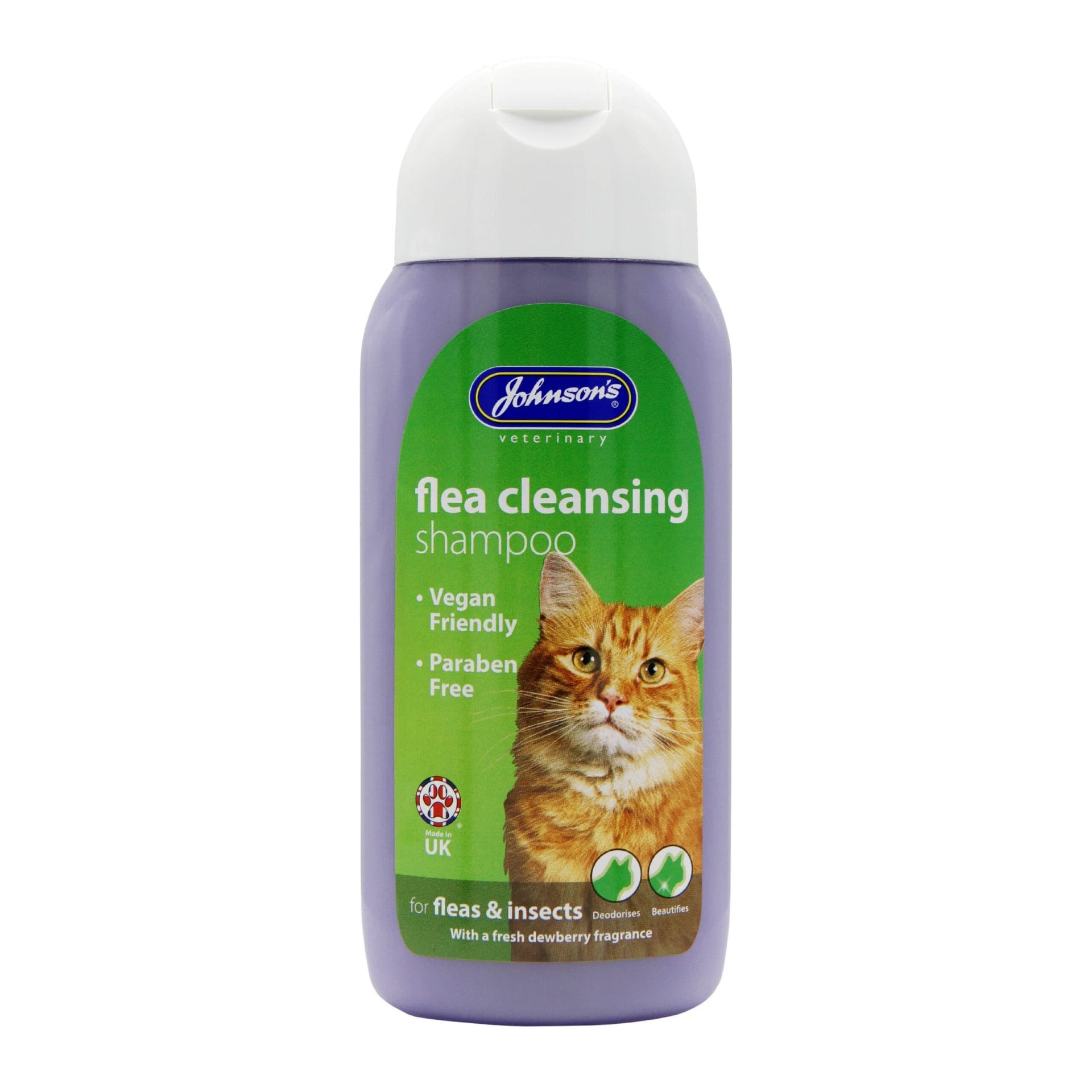 Cat Flea Cleansing Shampoo – 200ml