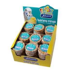 Honey Rings for Budgies, Parakeets