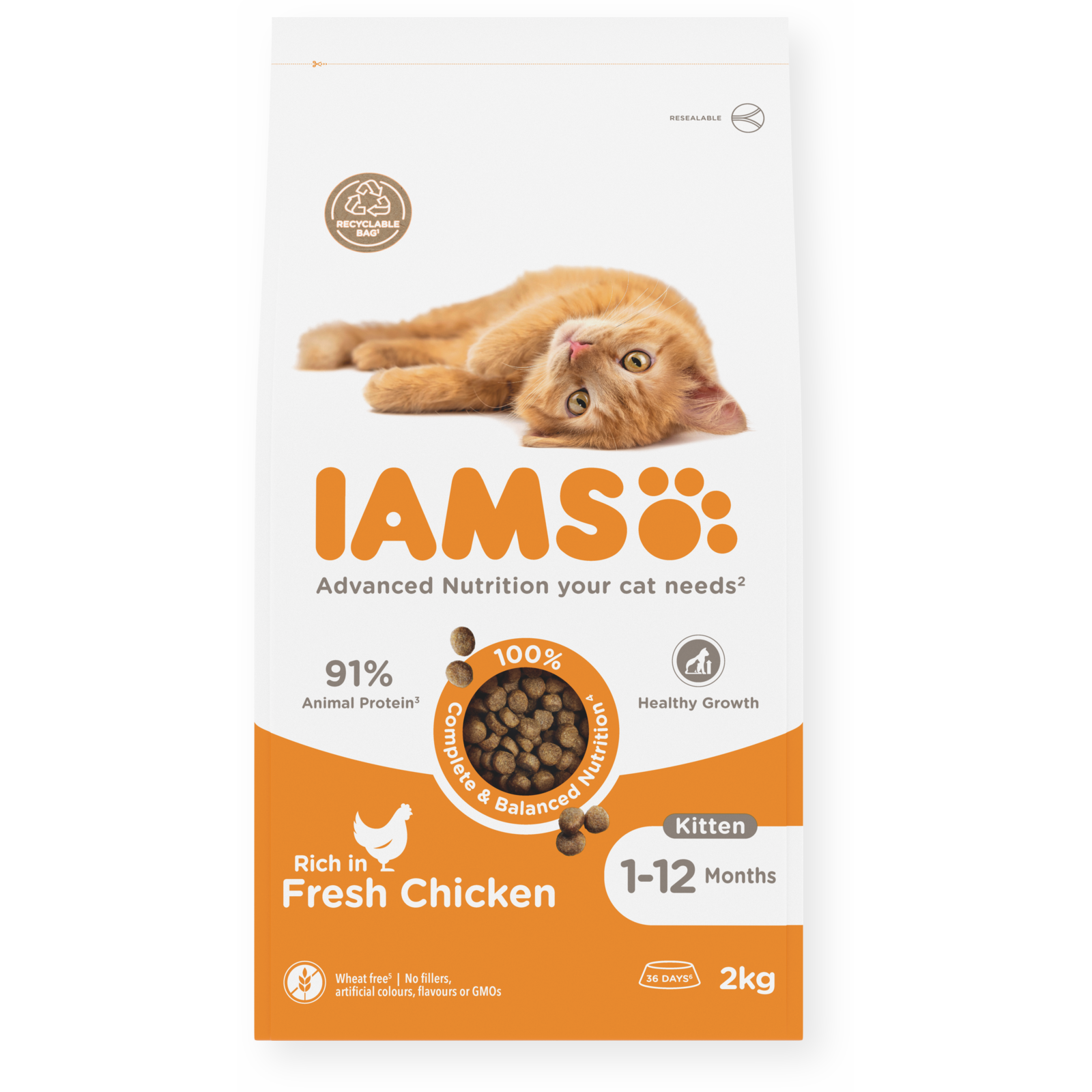 IAMS Kitten 2kg - Image 2